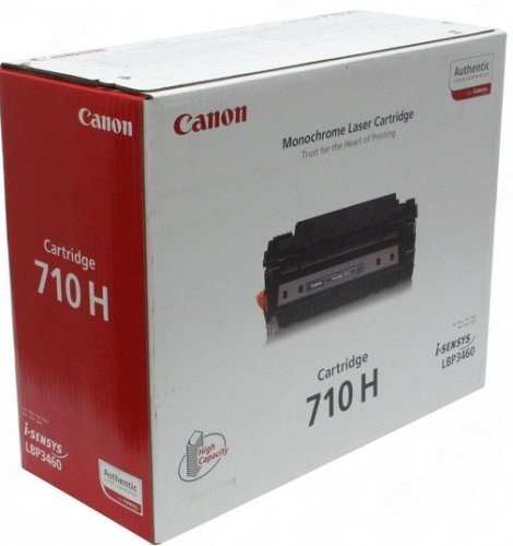 Тонер-картридж Canon 710H для принтеров LBP-3460, черный, 12 000 стр.