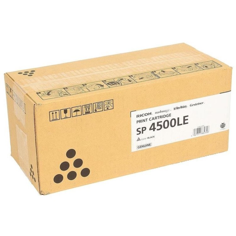 Картридж Ricoh SP 4500LE (407323) оригинальный для Ricoh Aficio SP 3600DN/ 3600SF/ 3610SF/ 4510DN/ 4510SF, чёрный, 3000 стр.