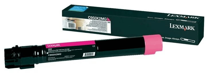 Картридж лазерный Lexmark X950X2MG для принтеров X950/ X952/ X954, розовый, 22000 стр.