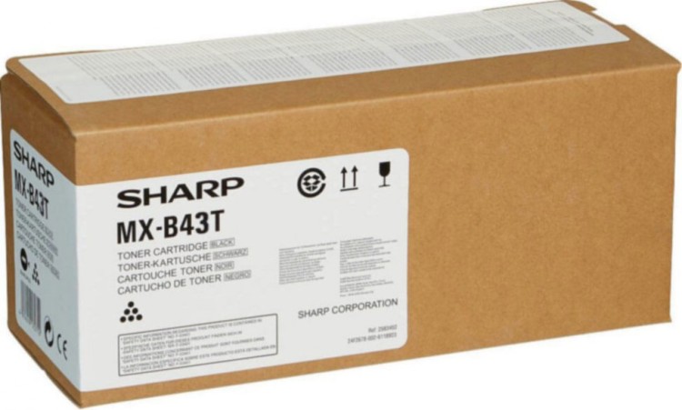 Картридж Sharp (MX-B43T/MXB43T) оригинальный для Sharp MXB427PWEU/ MXB427WEU, чёрный, 3000 стр. Картридж Sharp (MX-B43T/MXB43T) оригинальный для Sharp MXB427PWEU/ MXB427WEU, чёрный, 3000 стр.