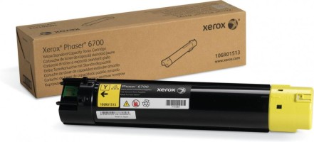Картридж Xerox 106R01513 оригинальный для Xerox Phaser 6700, yellow, (5000 страниц)