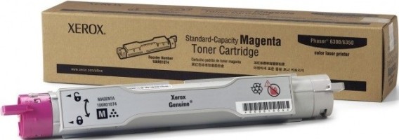 Картридж Xerox 106R01074 оригинальный для Xerox Phaser 6300/ 6350, magenta, (4000 страниц)