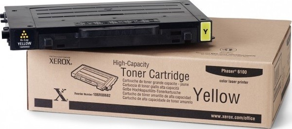 Картридж Xerox 106R00682 оригинальный для Xerox Phaser 6100, yellow, увеличенный, (5000 страниц) Картридж Xerox 106R00682 оригинальный для Xerox Phaser 6100, yellow, увеличенный, (5000 страниц)