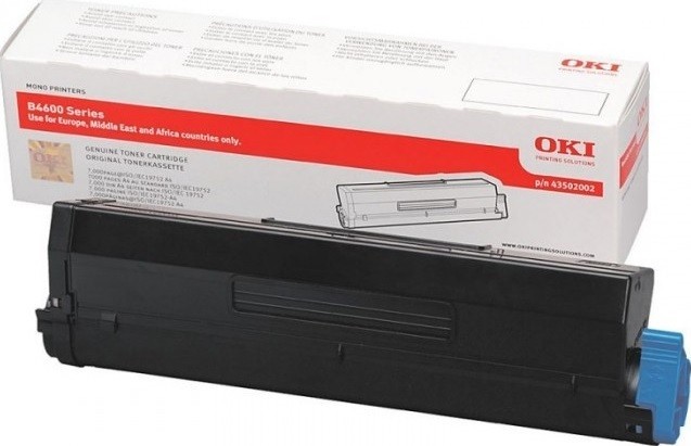 Картридж OKI (43502002/43502004) оригинальный для принтеров B4600, черный, 7000 стр.