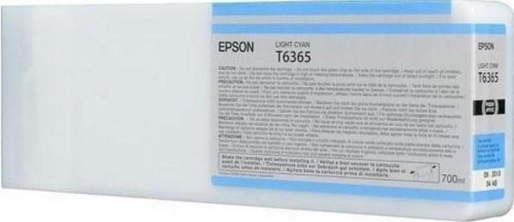 Картридж струйный Epson оригинальный C13T636500 для Stylus Pro 7900/9900 Light Cyan 700 ml