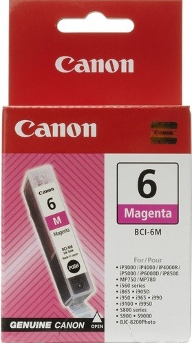 Картридж струйный Canon BCI-6M для принтеров S800/ 900/ 9000, 13 мл