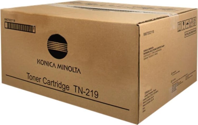 Картридж Konica-Minolta TN-219 (9967002118) оригинальный для принтеров bizhub 25e, чёрный, 20000 стр.