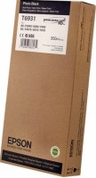 Картридж струйный Epson оригинальный C13T693100 для SC-T3000/T5000/T7000 UltraChrome XD Photo Black T693100 (350 мл)