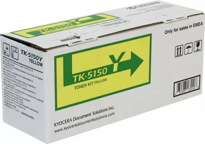 Картридж Kyocera TK-5150Y (1T02NSANL0) оригинальный для принтеров P6035cdn/M6x35cidn yellow (10000 стр.)