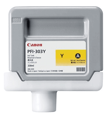 Картридж струйный Canon PFI-303Y для принтеров iPF815/  825, 330  мл