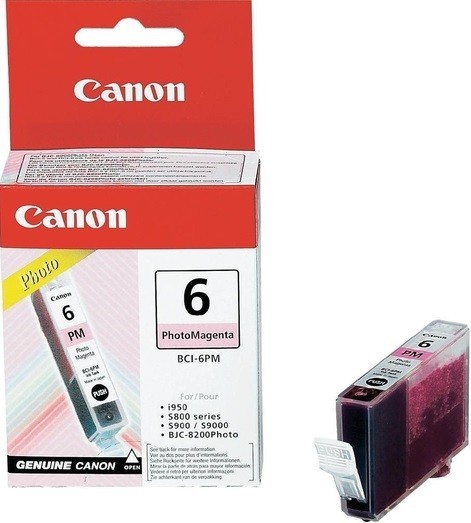 Картридж струйный Canon BCI-6РМ для принтеров S800 series/ S900/ S9000/ BJC-8200Photo/ i950, 13 мл