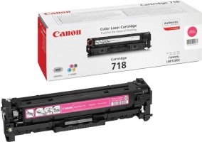 Тонер-картридж Canon 718M для принтеров LBP-7200, LBP-7660, LBP-7680, MF8330, MF8340, MF8350, MF8360, MF8380, пурпурный, 2900 стр.