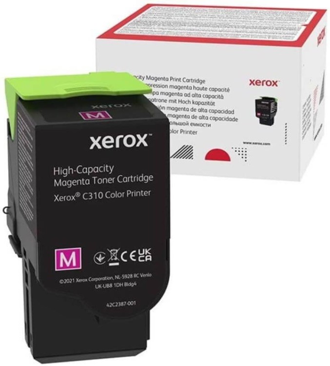 Картридж Xerox 006R04370 оригинальный для Xerox C310/ C315, пурпурный, увеличенный, 5500 стр.