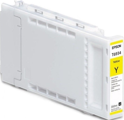 Картридж струйный Epson оригинальный C13T693400 для SC-T3000/T5000/T7000 UltraChrome XD Yellow T693400 (350 мл)