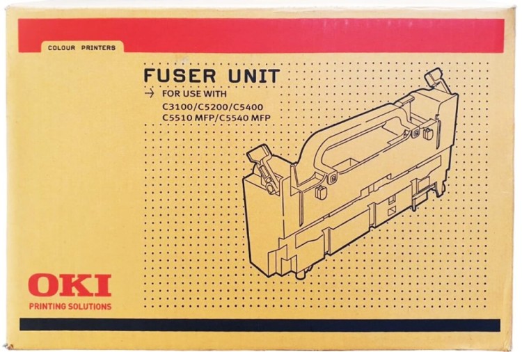 Фьюзер OKI (42625503) оригинальный для принтера OKI C3100/ C5200/ C5400/ C5510/ C5540, 45000 стр.