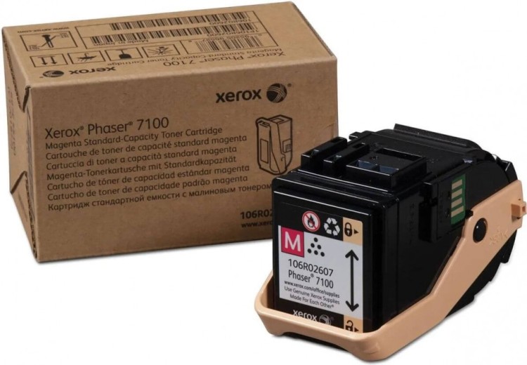 Картридж Xerox 106R02607 оригинальный для Xerox Phaser 7100, magenta, (4500 страниц)