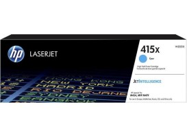 Картридж HP W2031X (415X) оригинальный для принтеров LaserJet M454/ MFP M479 cyan, 6000 страниц