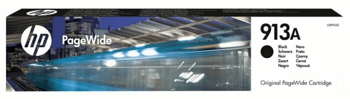 Картридж оригинальный HP 913A (L0R95AE) для Pagewide 352/ 377/ 452/ 477, P55250/ MFP P57750, черный, 3500 стр.