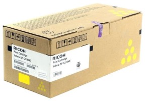 Картридж Ricoh SP C310HE (406482/407635) оригинальный для Ricoh Aficio SP C242SF/ C242DN, жёлтый (6 500 стр.)