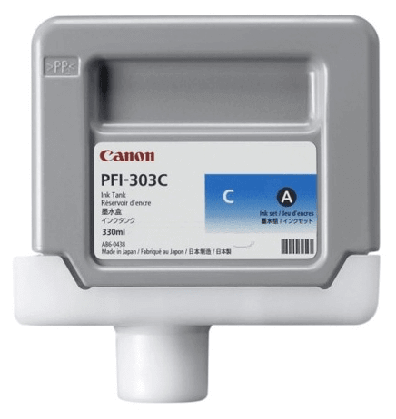 Картридж струйный Canon PFI-303C для принтеров IPF810/  IPF815/  IPF820/  IPF825, 330  мл