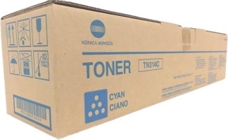Картридж Konica-Minolta TN-314C (A0D7451) оригинальный для принтеров bizhub C353/ 353P, голубой, 20000 стр.