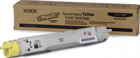 Картридж Xerox 106R01216 оригинальный для Xerox Phaser 6360, yellow, (5000 страниц)