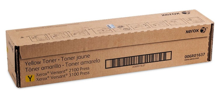 Картридж Xerox 006R01637 оригинальный для принтера Xerox Versant 2100/ 3100, yellow, (25000 стр.)