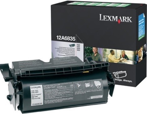 Картридж лазерный Lexmark 12A6835 для принтеров T52x, черный, 20000 стр.