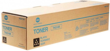 Картридж Konica-Minolta TN-314K (A0D7151) оригинальный для принтеров bizhub C353/ 353P, чёрный, 26000 стр.