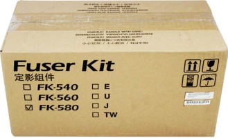 Печь в сборе Kyocera FK-580 (302K893021/302K893020) оригинальная для принтера Kyocera FS-C5350DN, 200 000 стр.