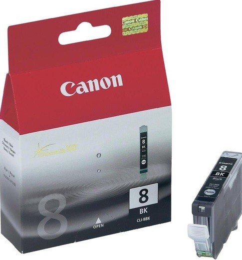 Картридж струйный Canon CLI-8BK для принтеров Pixma 4200/ 5200/ MP500/ MP800, 13 мл