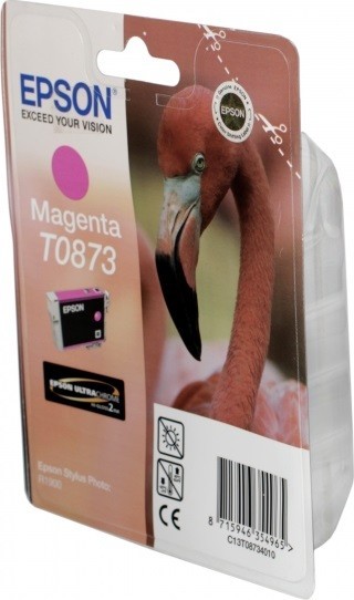 Картридж струйный Epson оригинальный C13T08734010 для Stylus Photo R1900 (пурпурный) (cons ink) Картридж струйный Epson оригинальный C13T08734010 для Stylus Photo R1900 (пурпурный) (cons ink)
