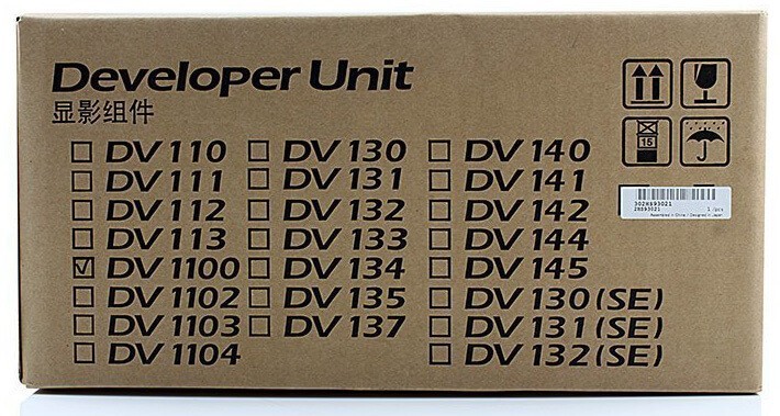 Блок проявки Kyocera DV-1100 (302L993020) оригинальный для Kyocera FS-1024MFP/  FS-1124MFP/  FS-1110, чёрный, 300 000 стр.