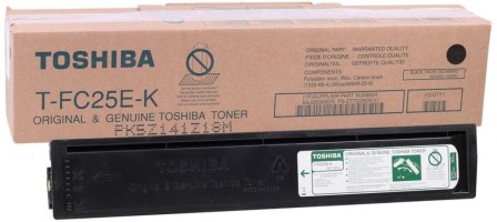 Картридж Toshiba T-FC25E-K (6AJ00000075) оригинальный для Toshiba E-Studio 2040CSE/ 2540CSE/ 3040CSE/ 3540CSE/ 4540CSE, чёрный, 34200 стр.