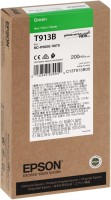 Картридж Epson C13T913B00 (T913B Green) оригинальный для Epson SureColor SC-P5000, зелёный, 200мл