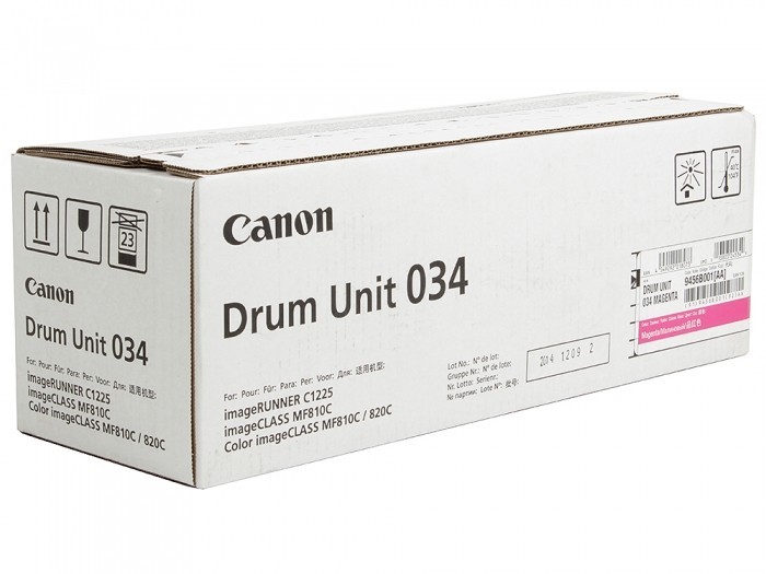 Фотобарабан Canon C-EXV034M для принтеров iR C1225/iF, пурпурный, 34 000 стр. Фотобарабан Canon C-EXV034M для принтеров iR C1225/iF, пурпурный, 34 000 стр.