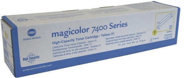 Картридж Konica-Minolta (8938622) оригинальный для принтеров magicolor 7450/ 7450 II, жёлтый, 12000 стр. Картридж Konica-Minolta (8938622) оригинальный для принтеров magicolor 7450/ 7450 II, жёлтый, 12000 стр.