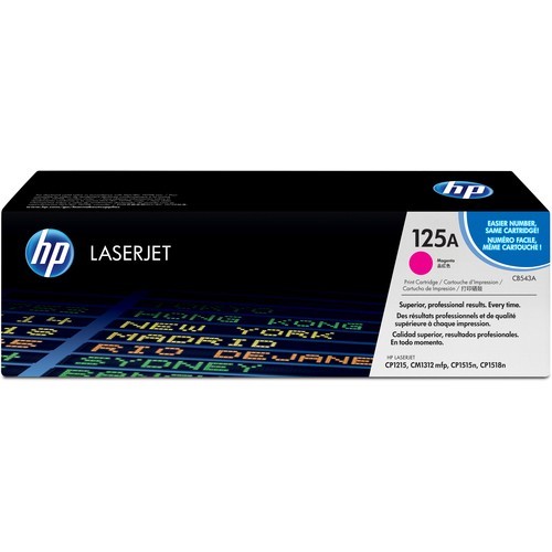 Картридж HP CB543A (125A) оригинальный для принтеров Color LaserJet CP1213/ CP1214/ CP1215/ CP1216/ CP1217/ CP1513n/ CP1514n/ CP1515n/ CP1516n/ CP1517ni/ CP1518ni/ CP1519ni/ CM1312/ CM1312cb/ CM1312eb/ CM1312wb/ CM1312ci/ CM1312ei/ CM1312wi magenta, (14