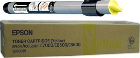 C13S050039 оригинальный картридж Epson для принтера Epson C8500/8600 AcuLaser yellow
