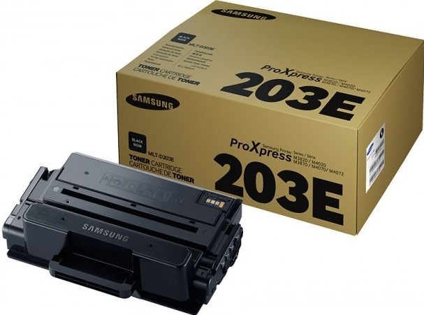 Картридж Samsung MLT-D203E (SU887A) оригинальный для принтера Samsung SL-M3820/ SL-M3870/ SL-M4020/ SL-M4070, черный, (10000 стр.)