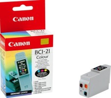 Картридж струйный Canon BCI-21 для принтеров BJC-2xxx/ 4xxx/ S100,  300 стр.