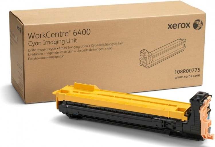 Фотобарабан Xerox 108R00775 оригинальный для Xerox WorkCentre 6400, cyan (30 000 стр.) Фотобарабан Xerox 108R00775 оригинальный для Xerox WorkCentre 6400, cyan (30 000 стр.)