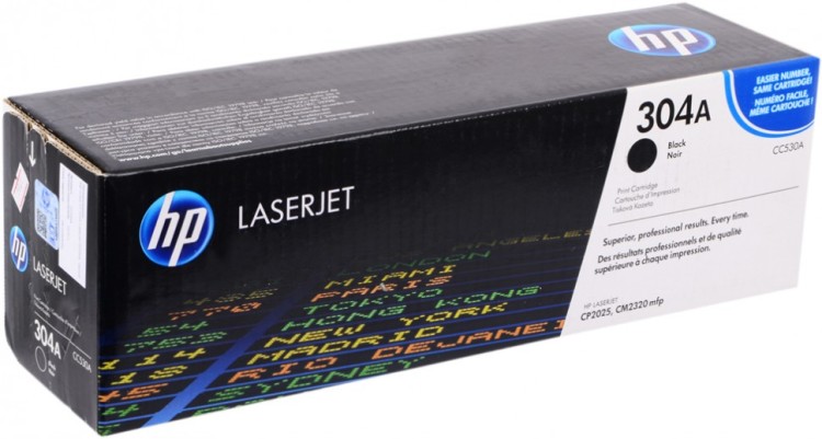 Картридж HP CC530A (304A) оригинальный для принтеров Color LaserJet CP2025/ CM2320 CM2320/ CM2320fxi/ CM2320nf/ CP2025/ CP2025dn/ CP2025n black, 3500 страниц Картридж HP CC530A (304A) оригинальный для принтеров Color LaserJet CP2025/ CM2320 CM2320/ CM2320fxi/ CM2320nf/ CP2025/ CP2025dn/ CP2025n black, 3500 страниц