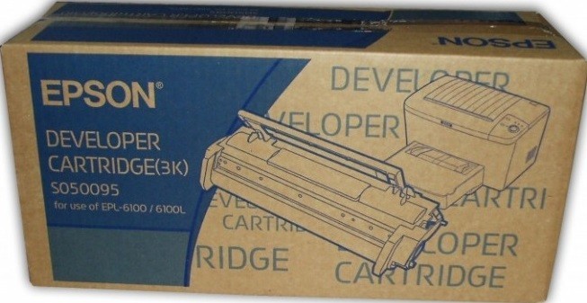 C13S050095 оригинальный картридж Epson для принтера Epson EPL-6100, 3к