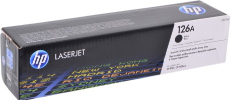 Картридж HP CE310A (126A) оригинальный для принтеров Color LaserJet CP1025/ CP1025nw/ M175nw/ M275 black, 1200 страниц