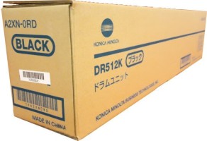 Фотобарабан Konica-Minolta DR-512K (A2XN0RD) оригинальный для принтеров bizhub 224/ 284/ 284e/ 364/ 364e/ 454e/ 554e/ C224/ C224e/ C284/ C284e/ C364/ C454e/ C554e, чёрный, 70000 стр.