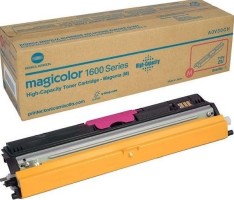Картридж Konica-Minolta (A0V30CH) оригинальный для принтеров magicolor 1600W/ 1650EN/ 1680MF/ 1690MF, пурпурный, увеличенный, 2500 стр.