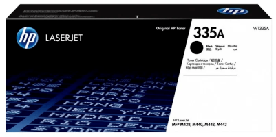 Картридж HP 335A (W1335A) оригинальный для принтеров LJ MFP M438n, черный, 7400 стр.