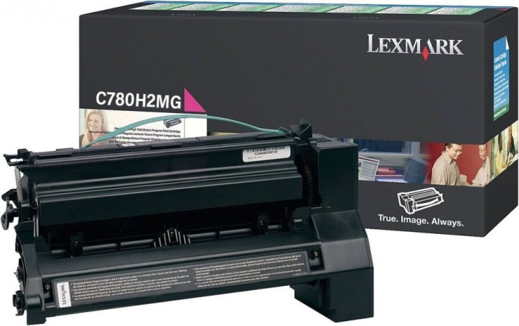 Картридж лазерный Lexmark C780H2MG для принтеров C780/ C782/ X782, пурпурный, 10000 стр.