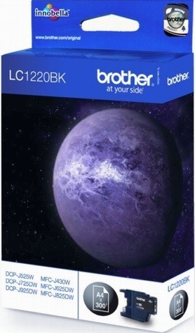 Картридж струйный Brother оригинальный LC-1220BK (MFC-J430W/J825DW/DCP-J525W) Black (300стр)